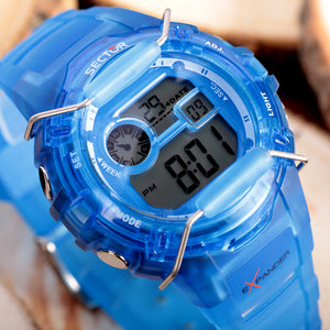 Sector EX-05 Blue Digital Watch