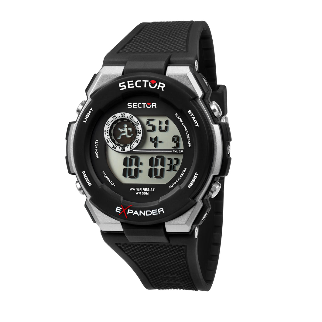 Sector EX-10 Black Digital Watch