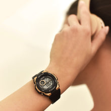 Load image into Gallery viewer, Sector EX-10 Rose Gold Bezel Digital Watch