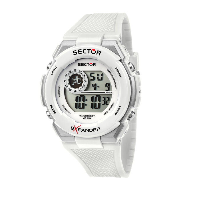 Sector EX-10 White Digital Watch