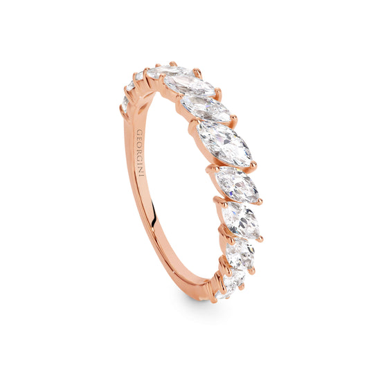 GEORGINI ORION ROSE GOLD RING