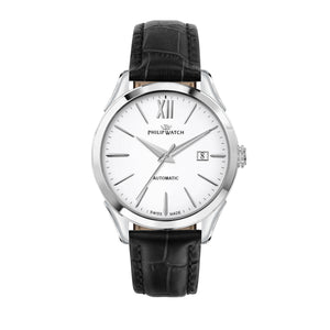 Philip Roma Swiss Made Silver Automatic Watch