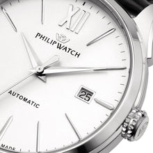 Load image into Gallery viewer, Philip Roma Swiss Made Silver Automatic Watch