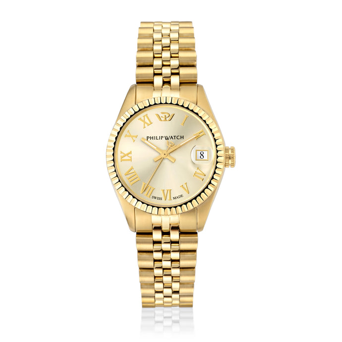 Philip Watch Swiss Made Caribe Champagne Dial 31mm Watch
