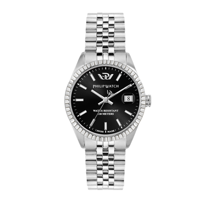 Philip Watch Swiss Made Caribe 35mm Silver Women's Watch