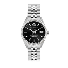 Load image into Gallery viewer, Philip Watch Swiss Made Caribe 35mm Silver Women&#39;s Watch