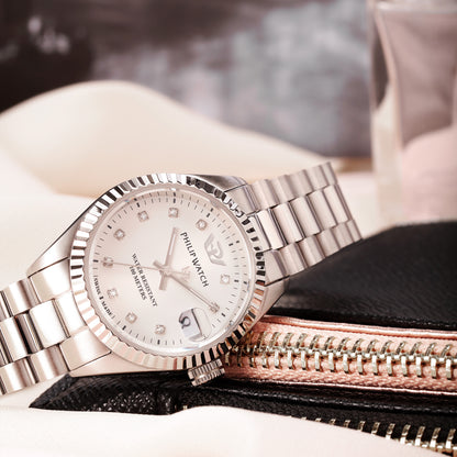 Philip Watch Swiss Made Caribe Diamond 31mm Watch