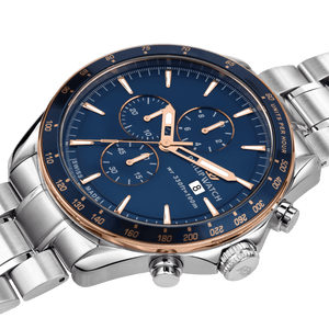 Philip Watch Swiss Made Blaze Blue 44mm Chronograph