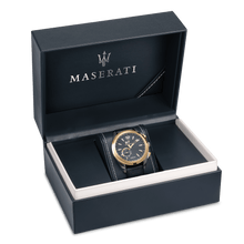 Load image into Gallery viewer, Maserati Traguardo Hybrid Navy Blue Smartwatch