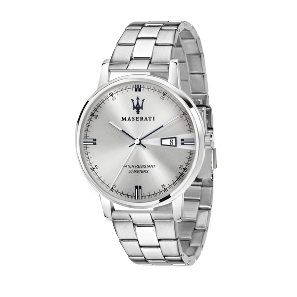 ELEGANZA 42mm Silver Watch