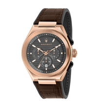 Load image into Gallery viewer, Maserati Triconic 43mm Gold Watch