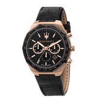 Load image into Gallery viewer, Maserati Stile Black Chronograph Watch