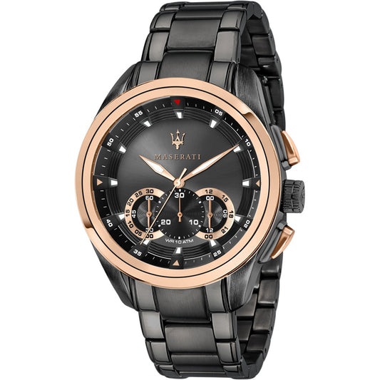 Maserati Traguardo 45mm Gun Metal Watch