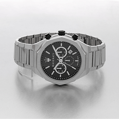 Maserati Stile Silver Chronograph