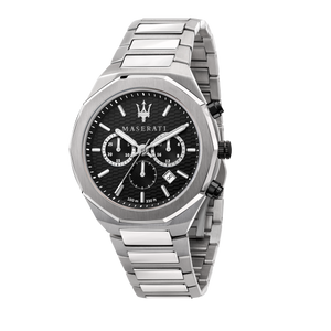 Maserati Stile Silver Chronograph