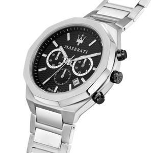 Maserati Stile Silver Chronograph