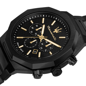 Maserati Stile 45MM Black Watch