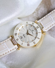 Load image into Gallery viewer, JDM Coupole Fashion Gold White Watch