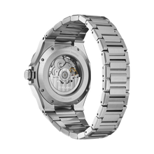 Load image into Gallery viewer, D1 Milano Silver Skeleton Automatic Watch