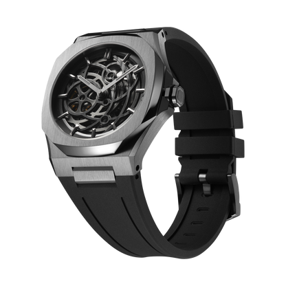 D1 Milano Gun Metal Automatic Watch