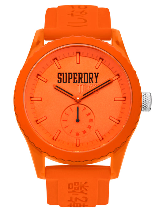 Superdry Tokyo Quartz Orange Watch