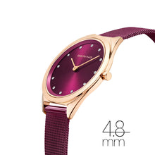 Load image into Gallery viewer, Bering Ladies Ultra Slim Purple Watch