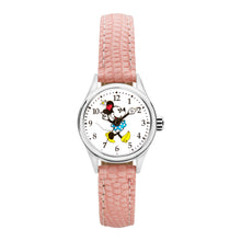 Load image into Gallery viewer, Disney Petite Minnie Croco Pink Watch