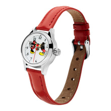 Load image into Gallery viewer, Disney Petite Mickey &amp; Minnie in Love Red Watch