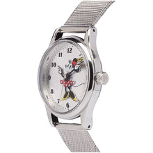 Load image into Gallery viewer, Disney Petite Minnie Silver Milanese Mesh Watch