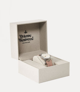 Vivienne Westwood Orb Pastelle Watch Pale Pink Silver