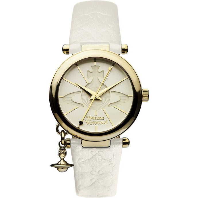 Vivienne Westwood Orb II Watch White Gold