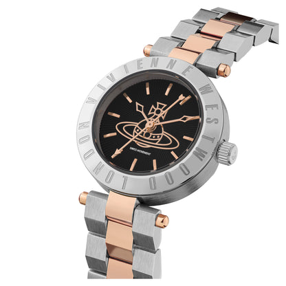 Vivienne Westwood Westbourne Orb Watch Black Dial