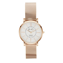 Load image into Gallery viewer, Rose &amp; Coy True friends 30mm Rose Gold | Mesh Strap Watch