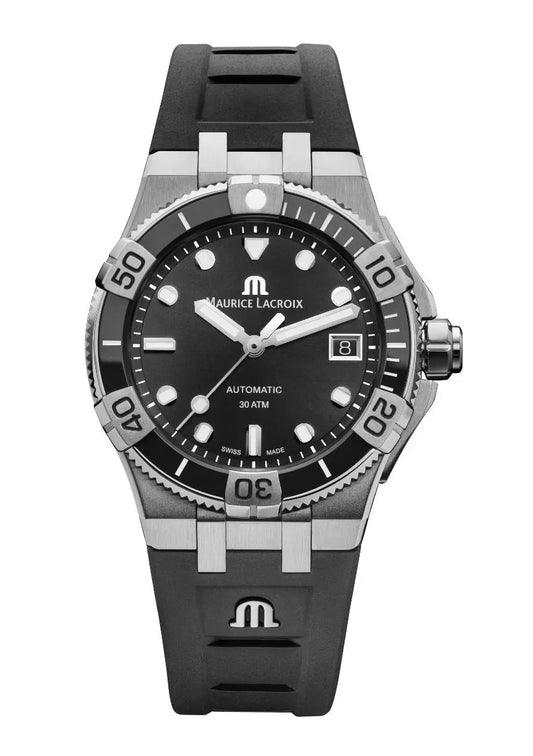 Maurice Lacroix Swiss-made Aikon Venturer 38mm Black/Steel Watch