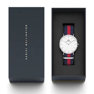 Daniel Wellington 40mm Classic Oxford Silver Watch