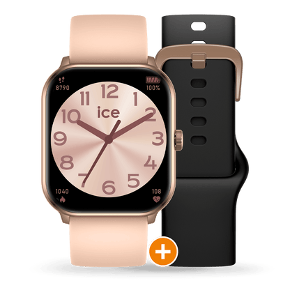 ICE smart one - Rose-Gold Nude Black