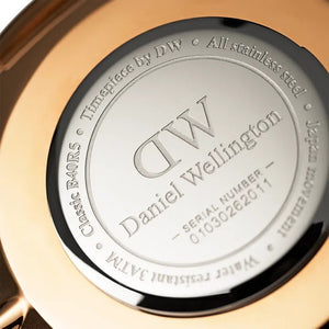 Daniel Wellington 40mm Classic Cambridge Rose Gold Watch