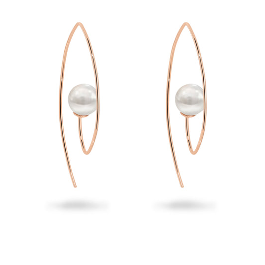 LAVA ROSE GOLD EARRING