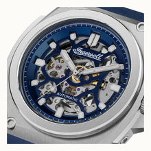 Load image into Gallery viewer, Ingersoll The Motion Automatic Silver Blue Watch