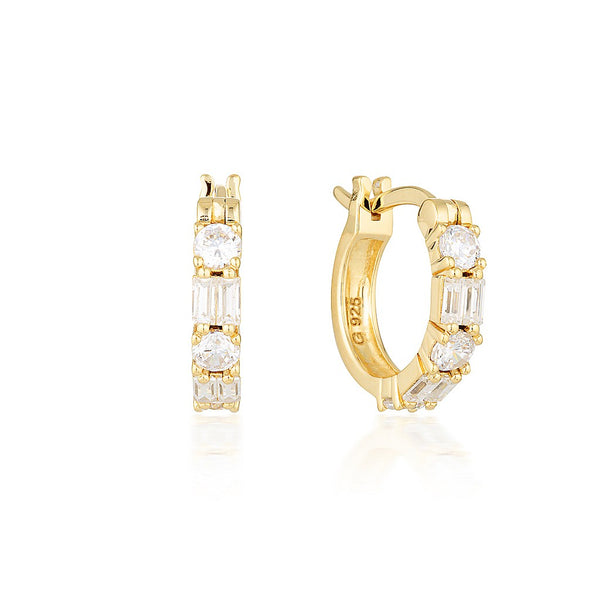 IRINA SMALL GOLD HOOP