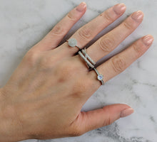 Load image into Gallery viewer, GEORGINI PAVO RHODIUM RING