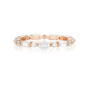 GEORGINI IRINA ROSE GOLD BAND