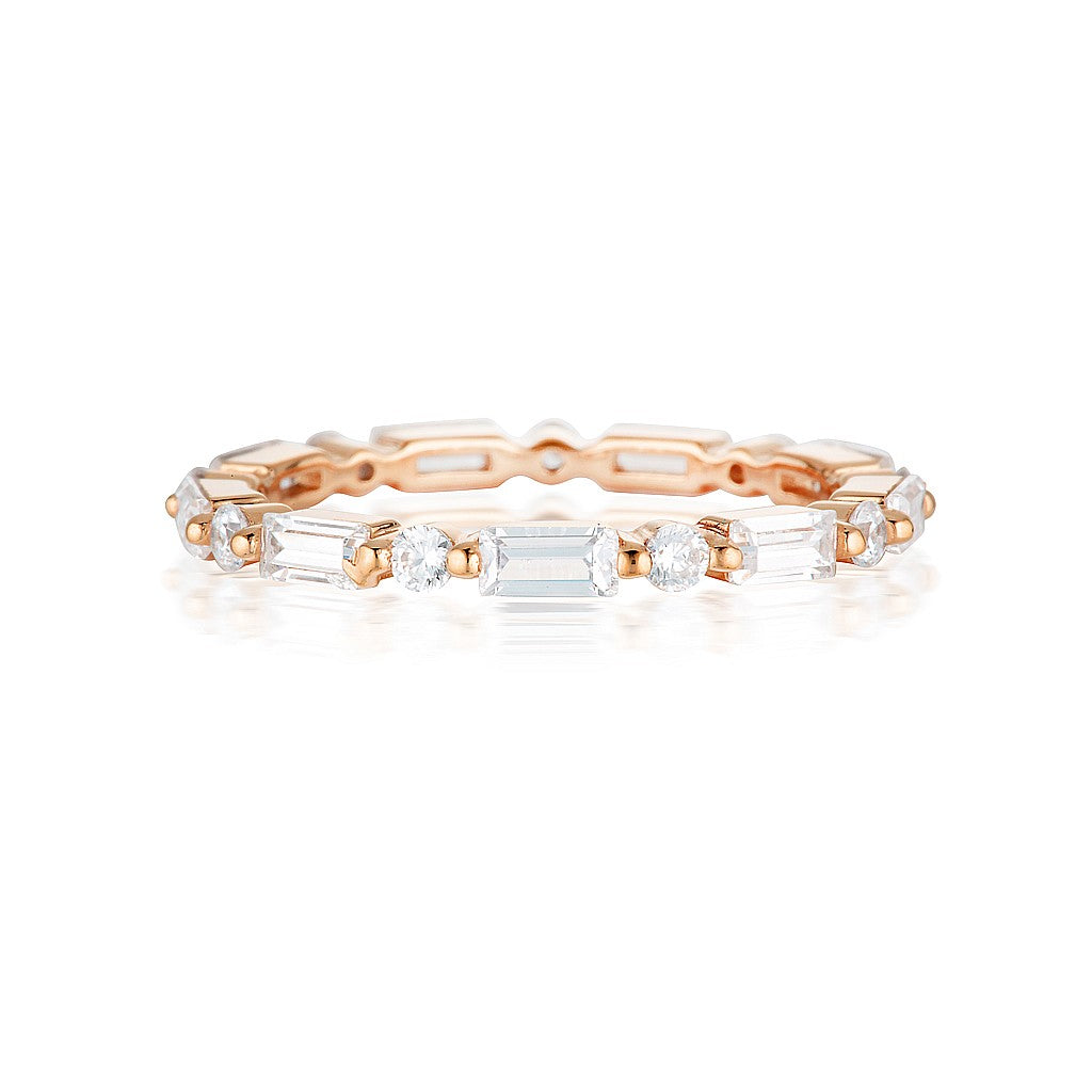 GEORGINI IRINA ROSE GOLD BAND