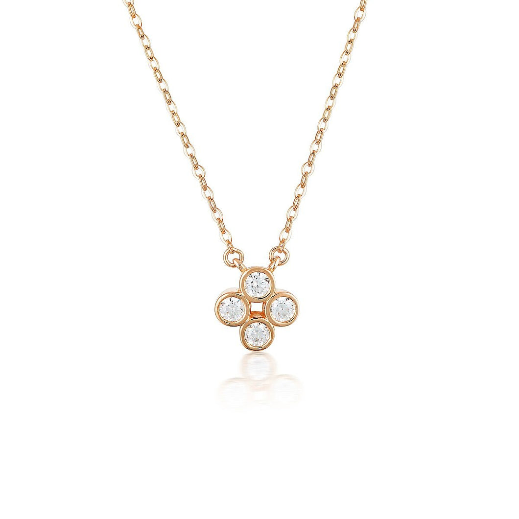 STELLAR LIGHTS ROSE GOLD TWINKLE PENDANT