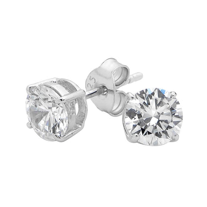 GEORGINI 6MM BRILLIANT STUD EARRING
