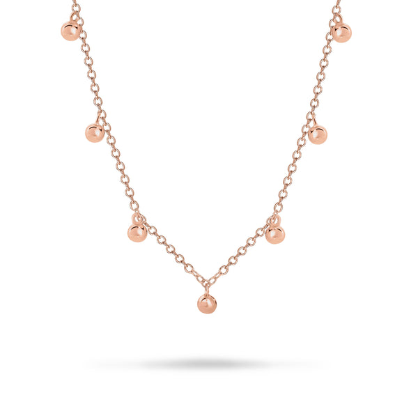 GEORGINI BOND ROSE GOLD PENDANT