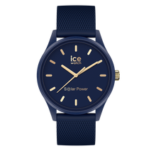 Load image into Gallery viewer, ICE solar power - Navy gold mesh