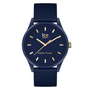 ICE solar power - Navy gold mesh