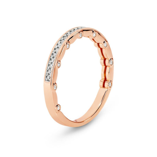 GEORGINI VENTO ROSE GOLD RING