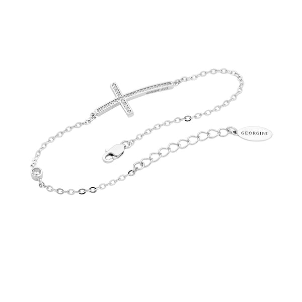 GEORGINI CROSS BRACELET